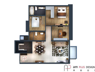 3D Rendering (渲染)  與3D Floor Plan (平面圖)