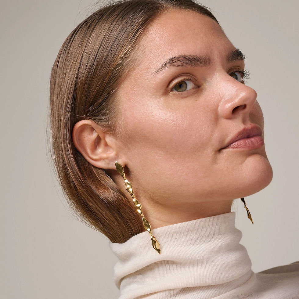 Miniaturbild: Enamel Ohrring India