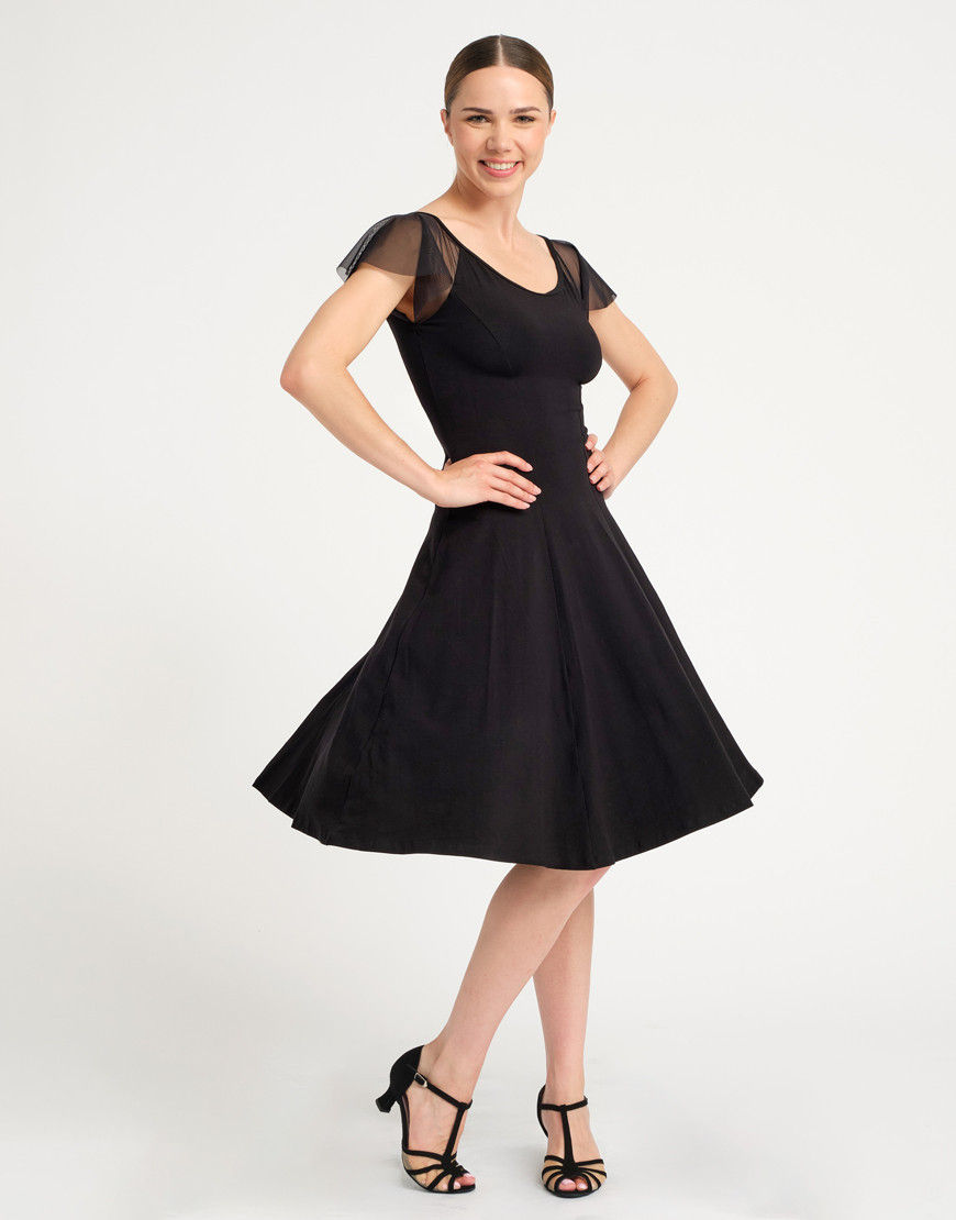 Miniaturbild: Temps Danse Tüllärmel Kleid „Darlene“