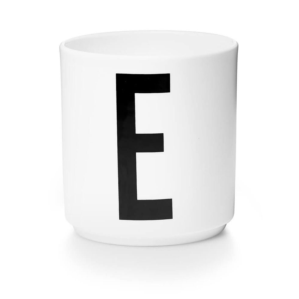 Miniaturbild: Design Letters Personal Porcelain Cup A-Z