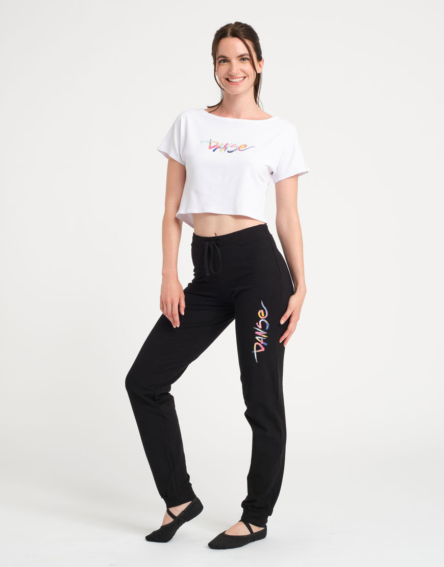 Miniaturbild: Temps Danse Tanz Crop Top „Agile Rainbow“