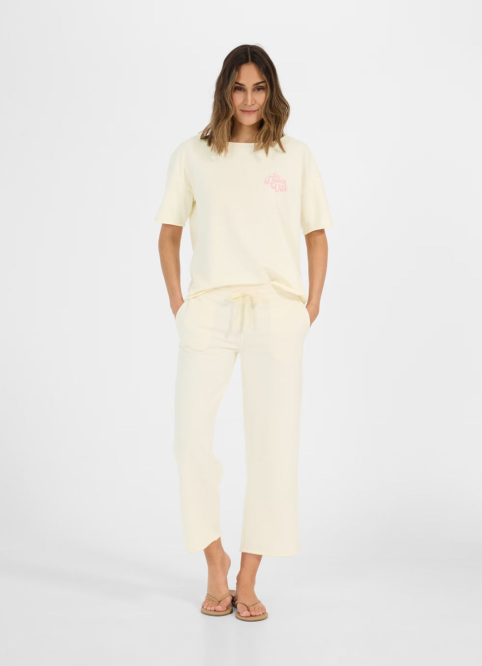 Miniaturbild: Juvia Light Fleece Shortsleeve „La Dolce Vita“
