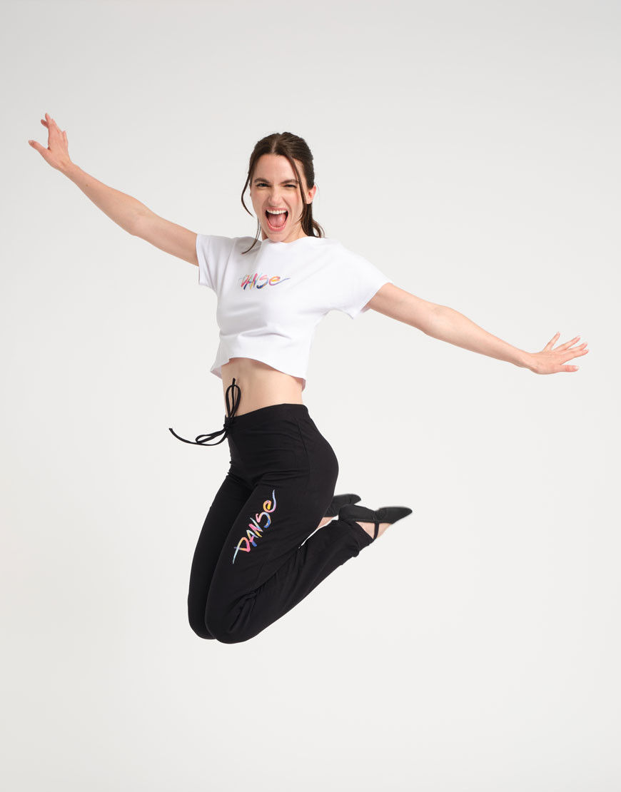 Miniaturbild: Temps Danse Tanz Crop Top „Agile Rainbow“