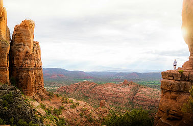 Rock formations in Sedona, AZ