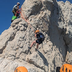 rappel escalade sormiou