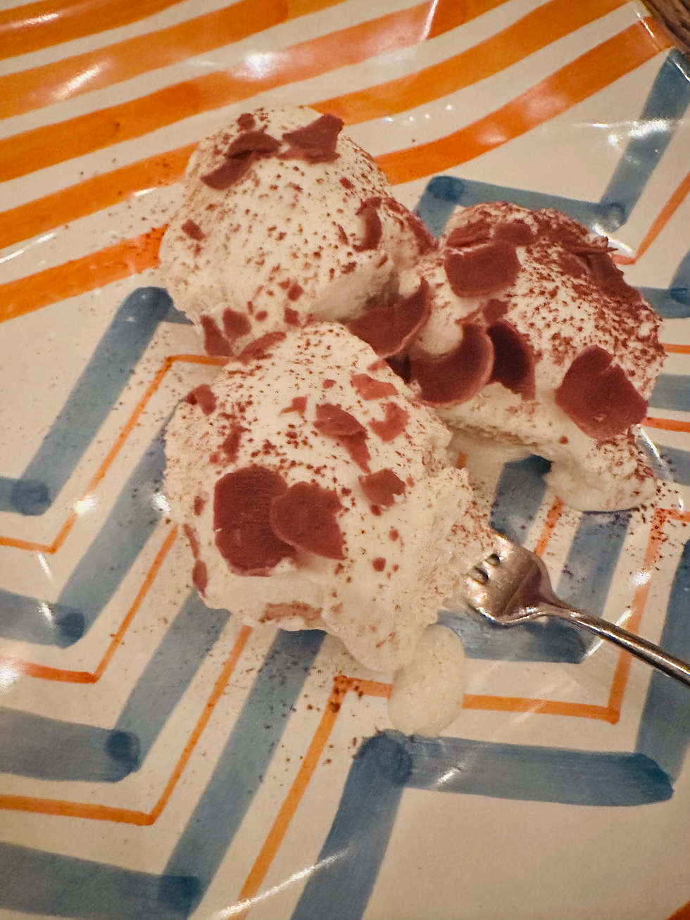Profiteroles al cioccolato bianco