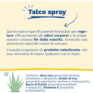 Talco non talco anti zanzare Mustela