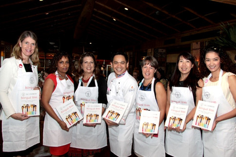 First cookbook launch party