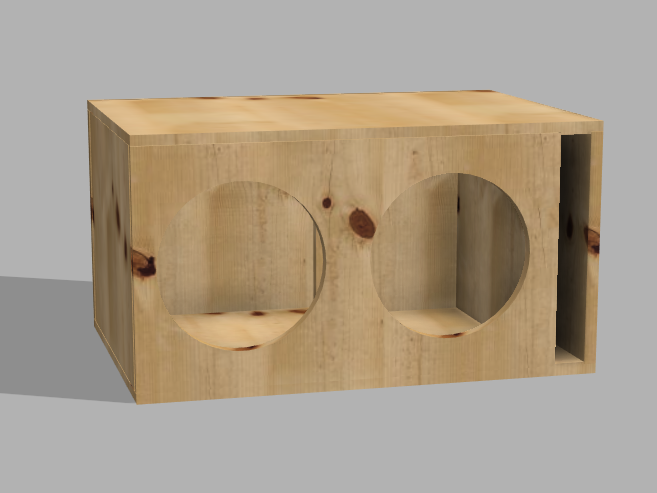 Thumbnail: 10" Dual Standard Flat Pack Enclosure