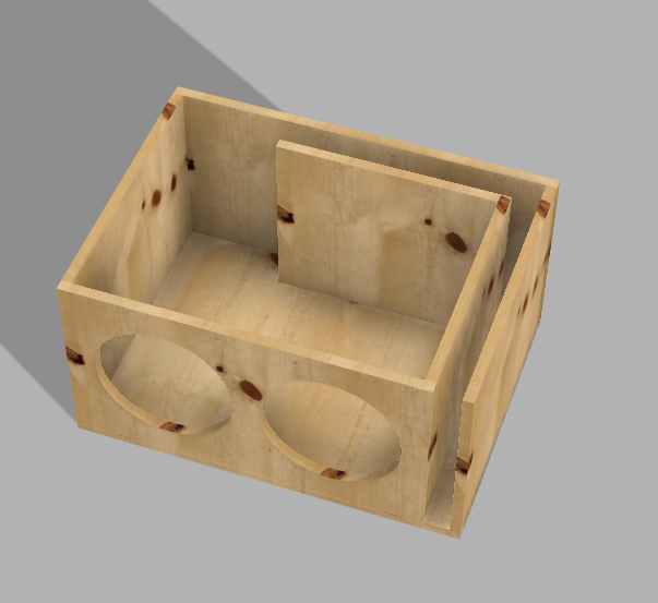 Thumbnail: 10" Dual Standard Flat Pack Enclosure