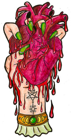 Witchy bleeding heart