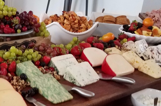 Arranged Food and Objects