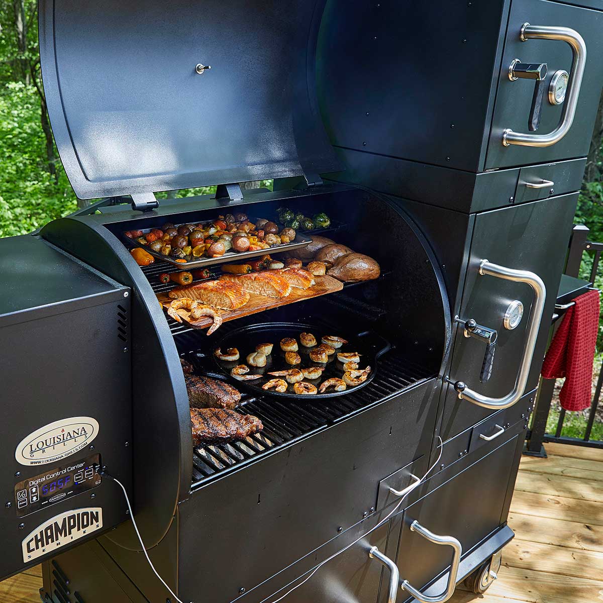 Arranged Food and Objects