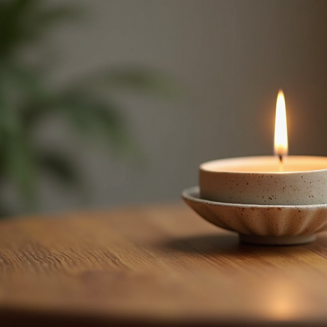Discover Artisanal Home Lighting Accents: Beige Candle Holders for Every Mood