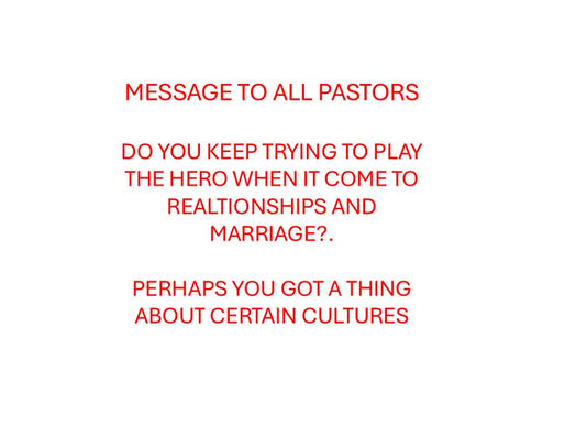 Pastors Do you keep Trying to Play the Hero?