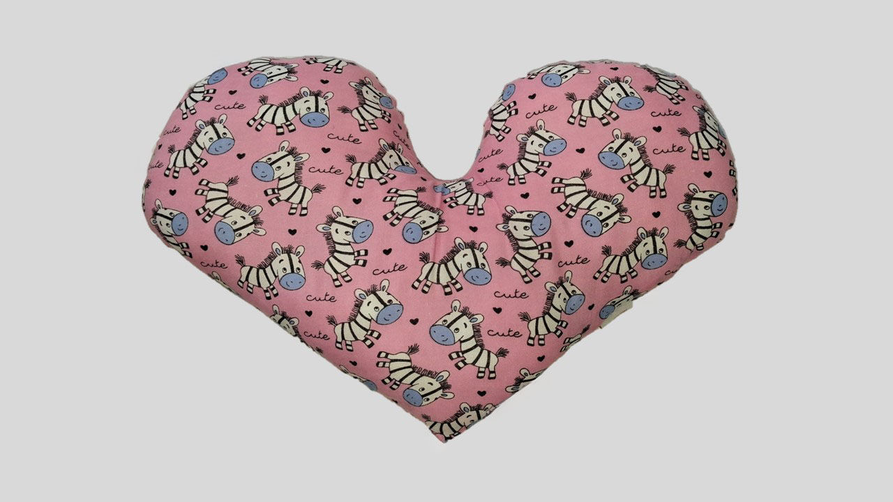 My Little Zebra Pink (with frill) (R) Soft Weave