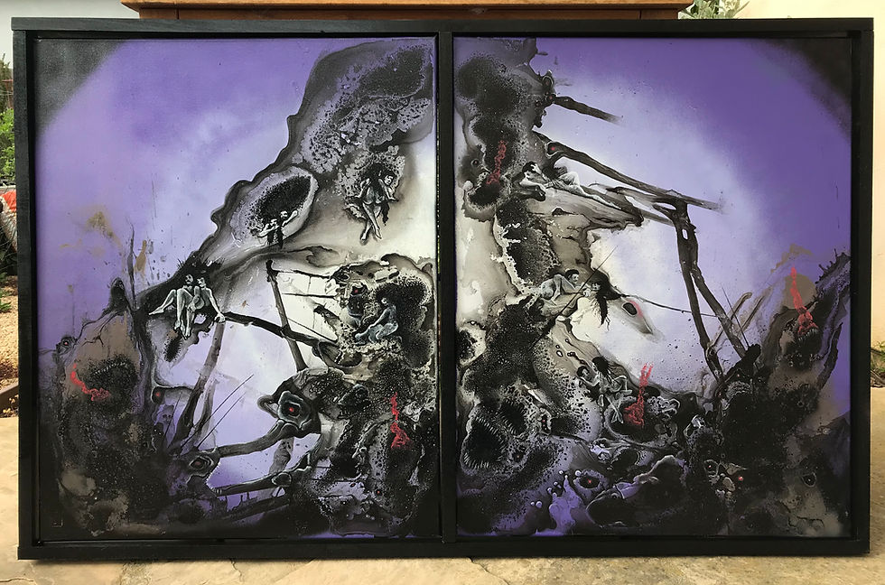 With the help of a recent show I became motivated to get these bad boys framed!