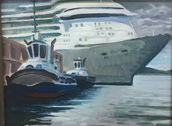 Tug-boats and Cruise