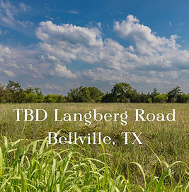 TBD Langberg Rd. Bellville, TX 77418