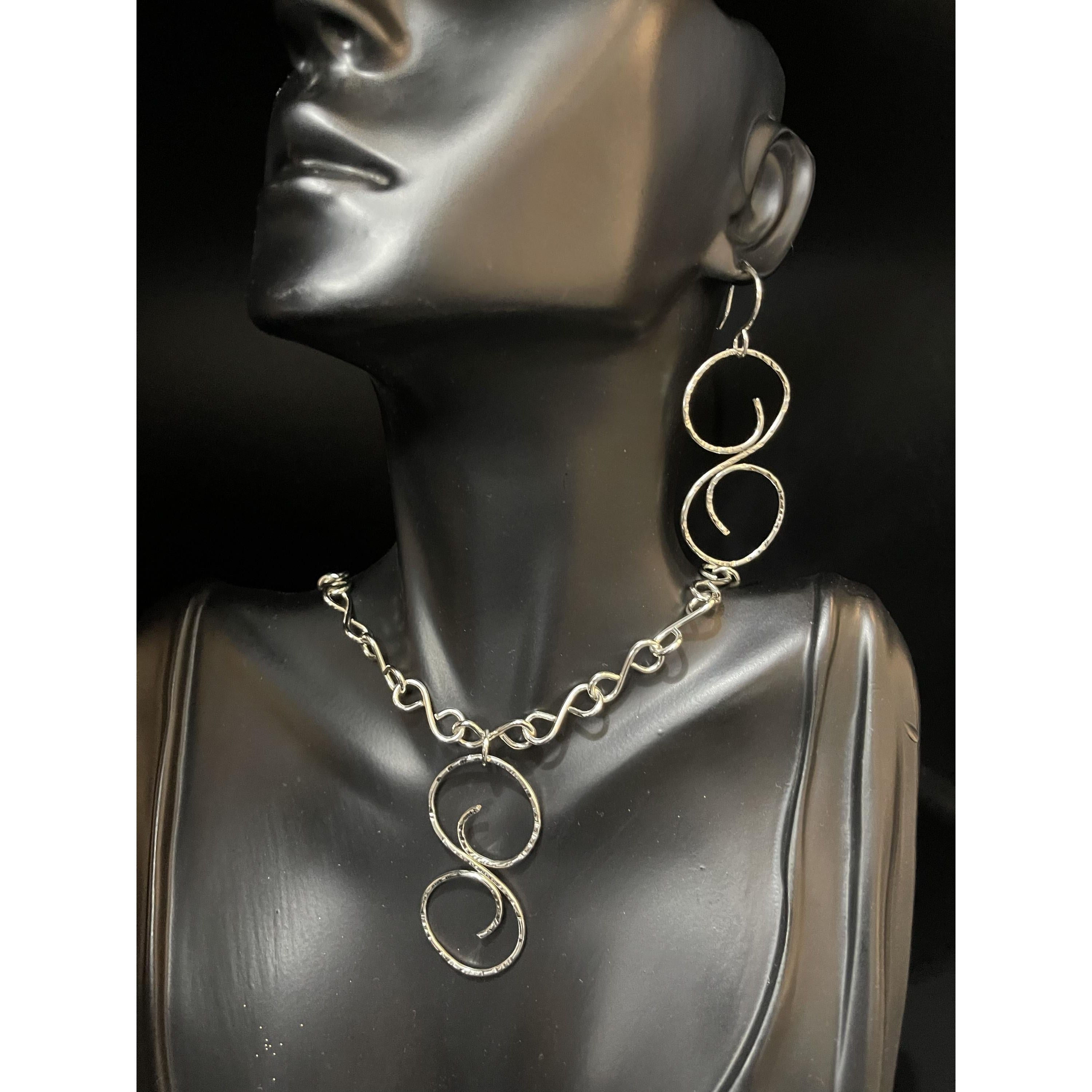 Textured S Necklace Set (64)