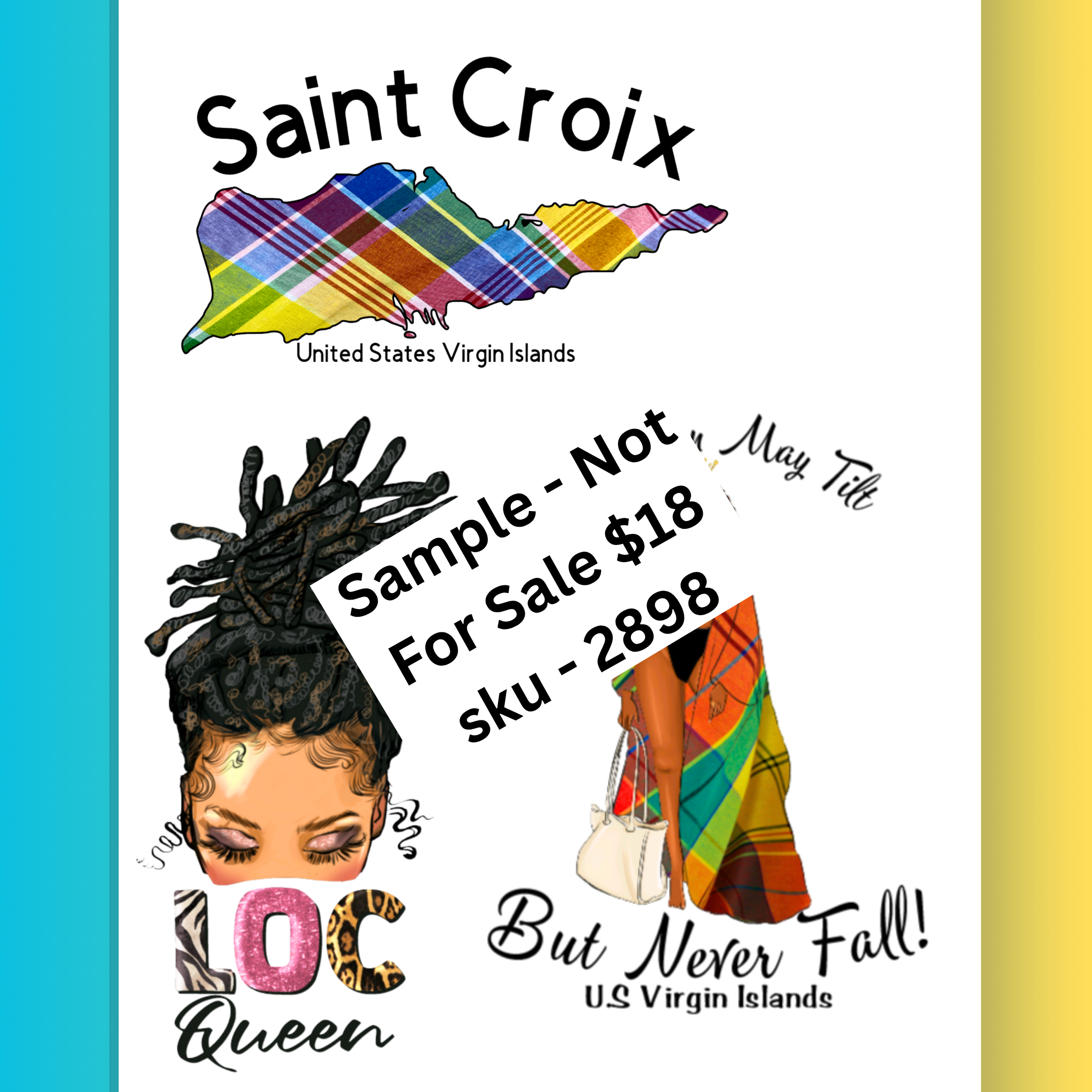 DTF -  TWO 5" x  8", ONE 5" X 9" IMAGES (2898)