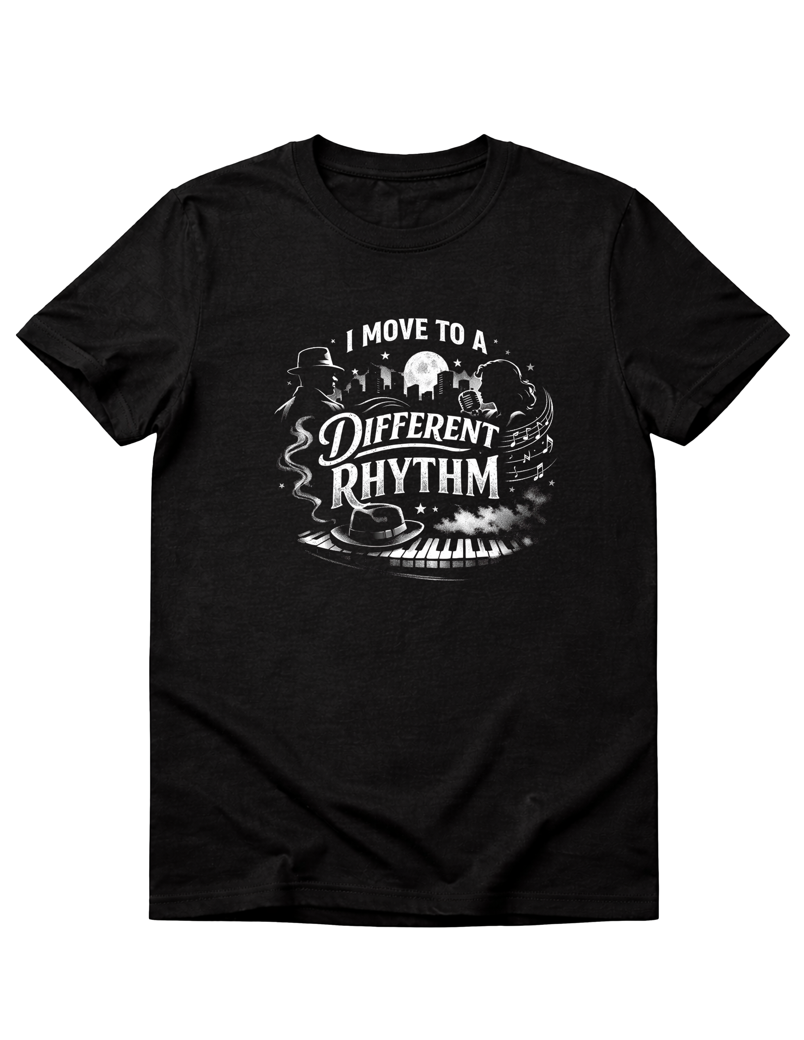 I move to a Different Rhythm (Caucasian) T-Shirt (DR-06)