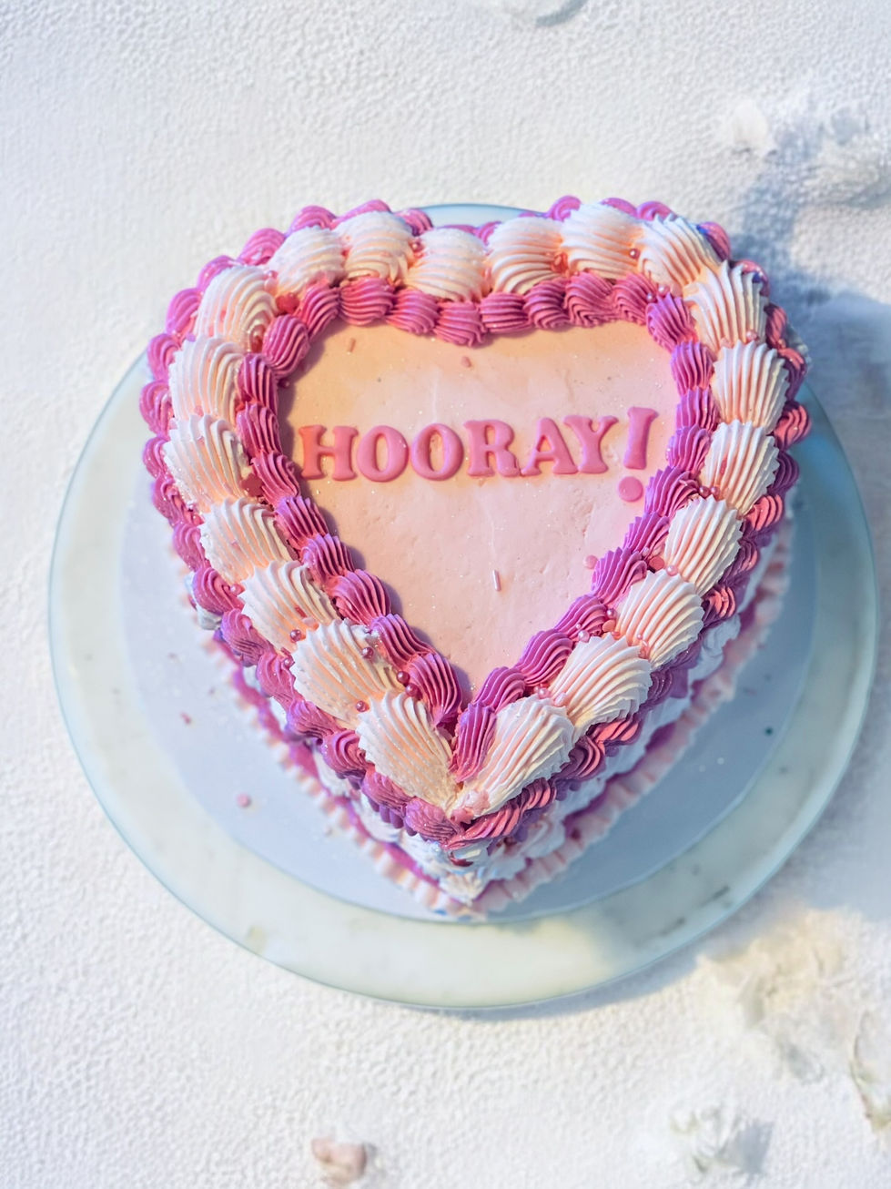 Celebration Love Heart Cake