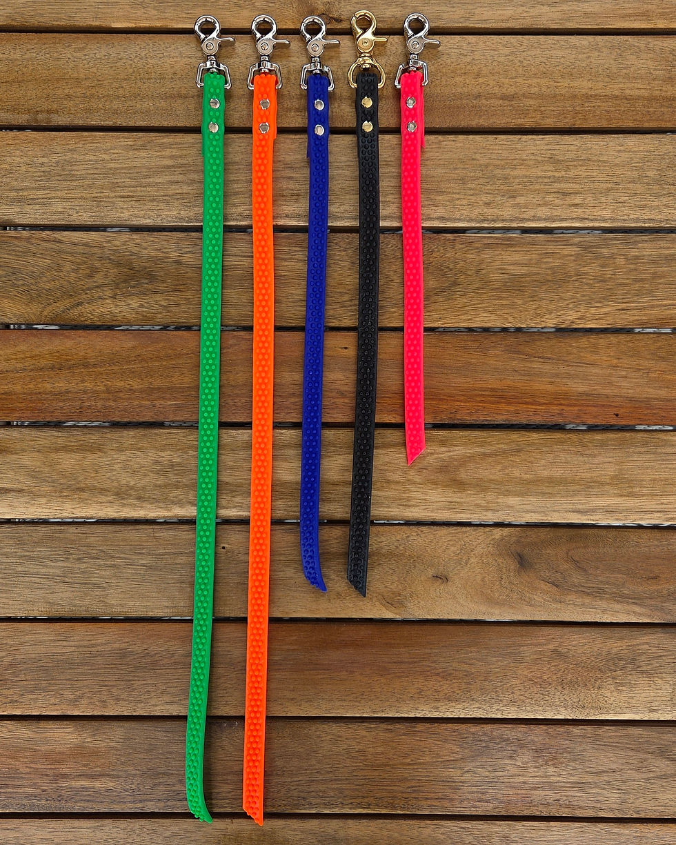 Miniature : Laisses courtes - Biothane® super grip 5/8''
