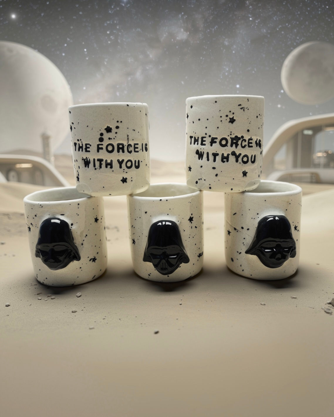 Copo de café Darth Vader