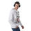 Thumbnail: Men White Hoodie I Love Fridays