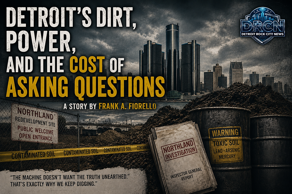 Detroit’s Dirt, Power, and the Cost of Asking Questions