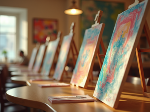 Paint While You Eat: Artizen's Unique Dining Adventure