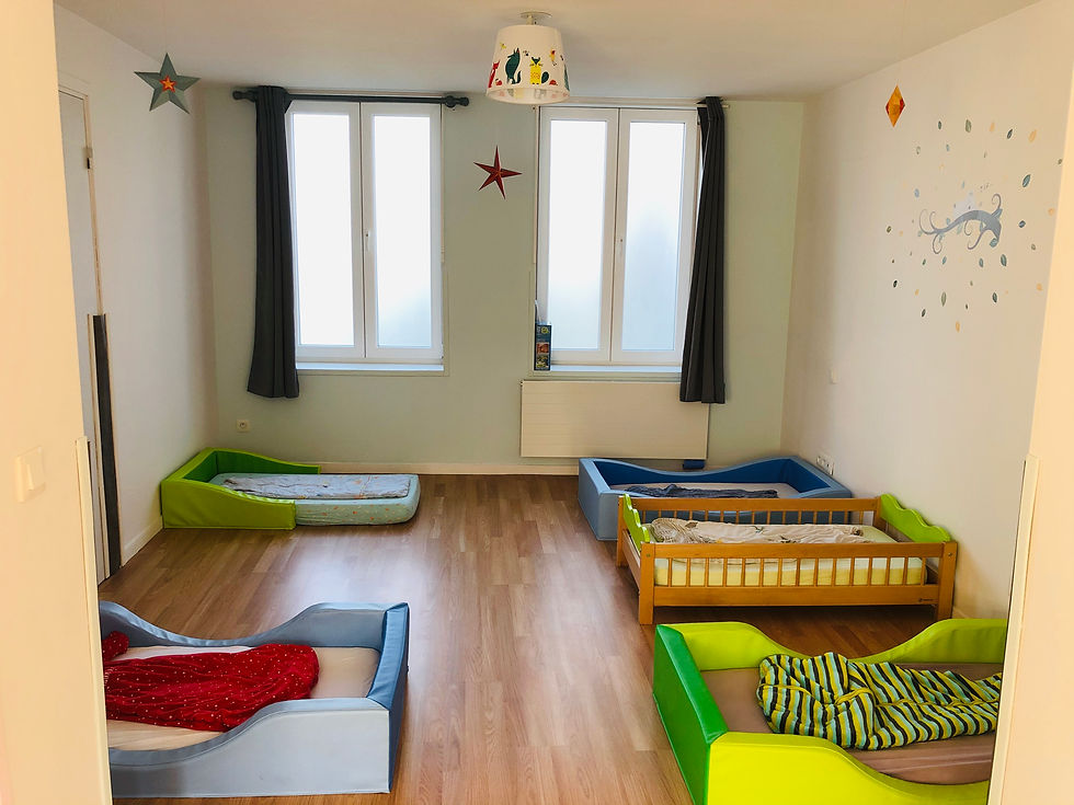 chambre bleue