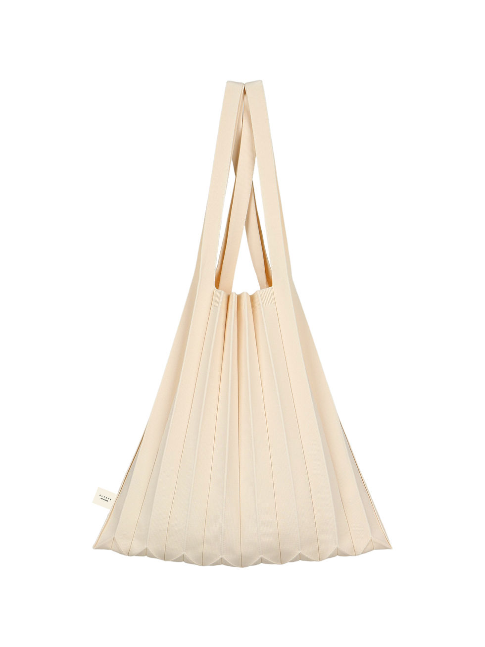 Pleatsmama Shoulder Bag Solid Cream