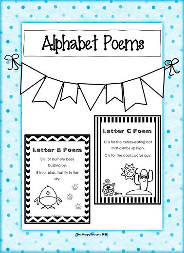alphabet poems