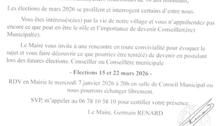 Elections Municipales des 15 et 22 mars 2026