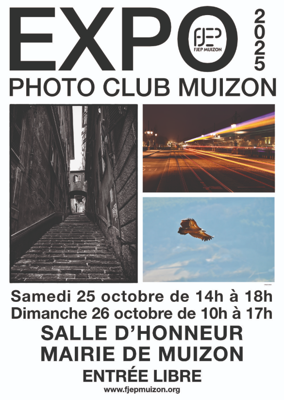 Expo Photos les 25 et 26 octobre 2026