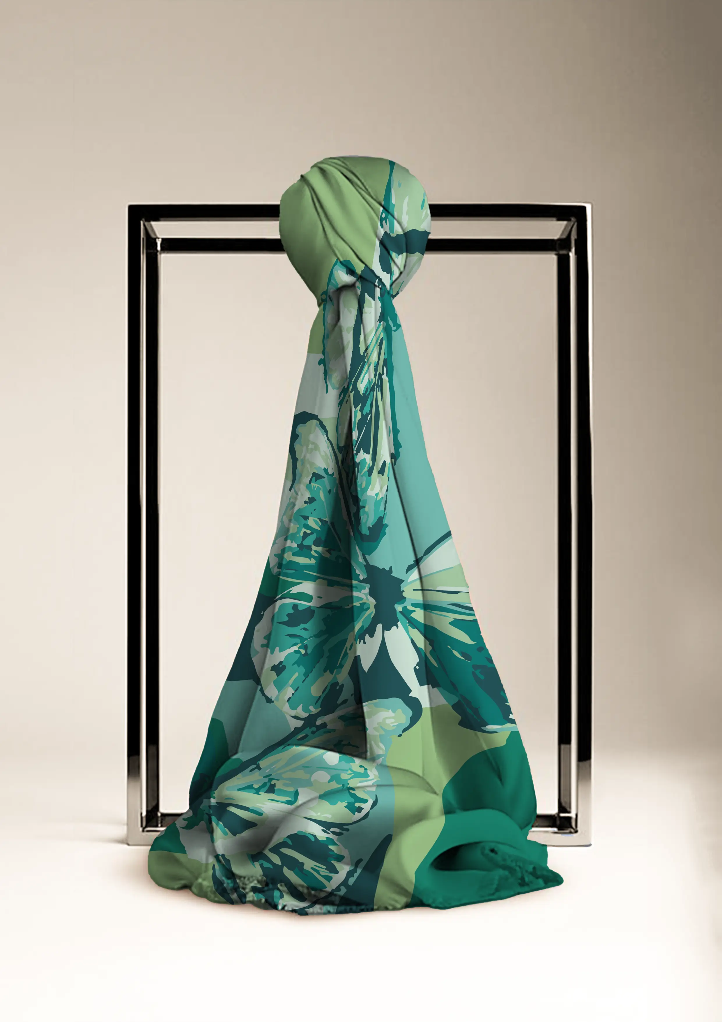 digitally printed scarves