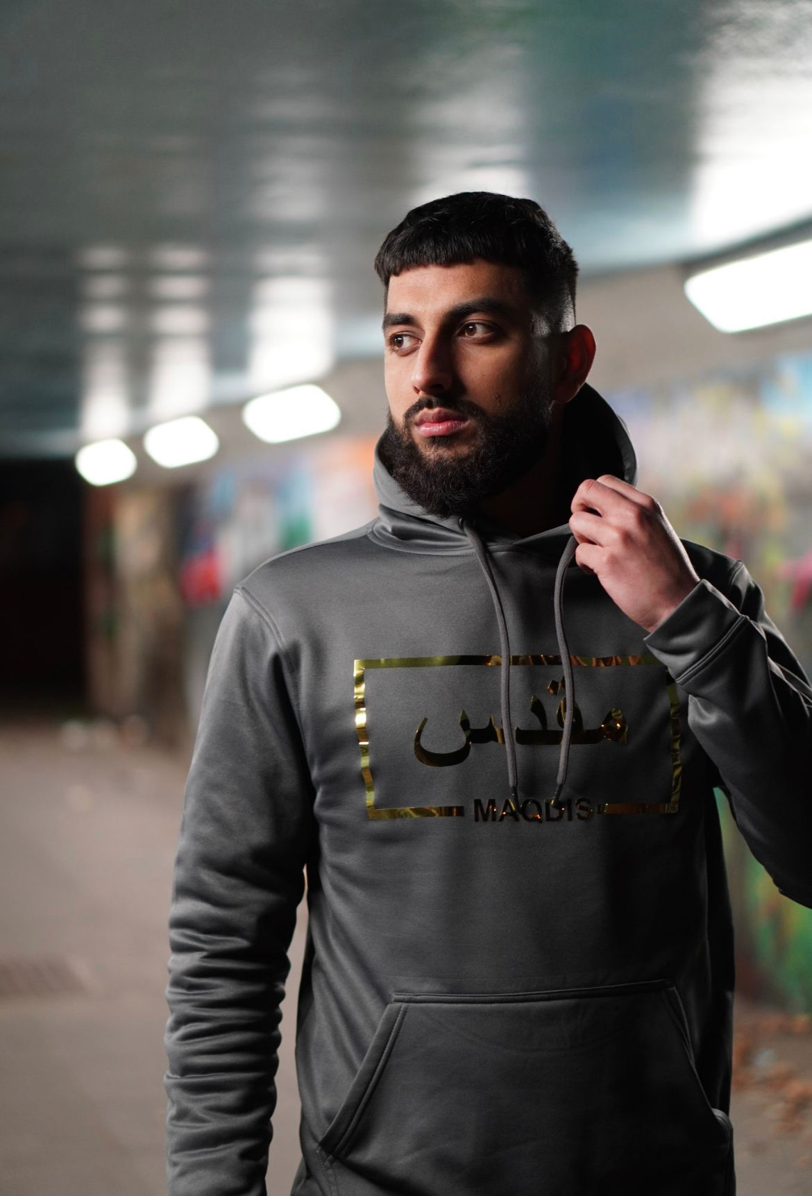 Personalised Elastane Rectangle Chrome Vinyl Performance Hoody