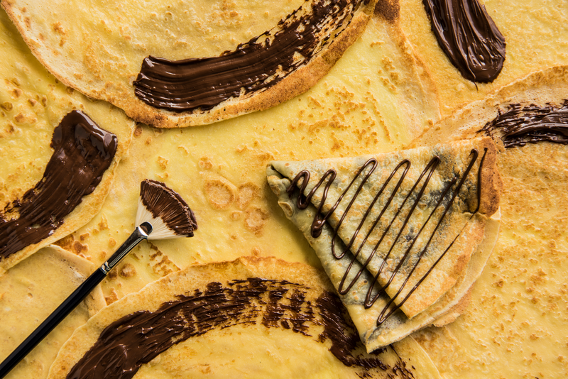 Arranged Food and Objects