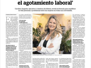Mujeres no deben normalizar el agotamiento laboral