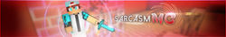 Minecraft Youtube Banner- SarcasmMC