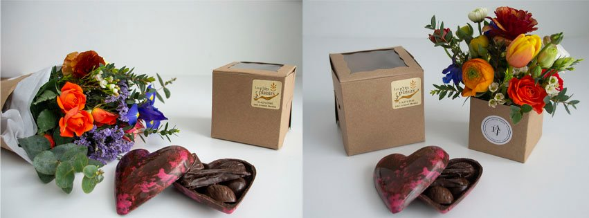 Fleurs et chocolats - Pâtisserie les p'tits plaisirs