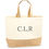 Thumbnail: Large Jute Canvas Bag 