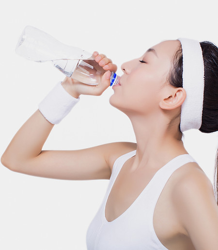 Woman Drinking Water