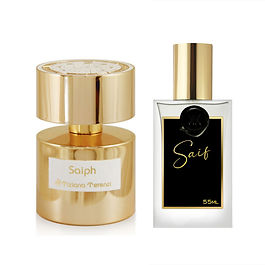 Imagine uma fragrância que transforma lembranças em cor e sonho. Saif, inspirado no perfume de nicho Saiph de Tiziana Terenzi, é esse portal para uma dimensão encantada, onde o real e o imaginário se entrelaçam com graça. Inspirado pela estrela Saiph da constelação de Órion, este aroma é como um passeio onírico sob céus brilhantes. Logo na abertura, um mix de frutas cítricas e pétalas de rosa cria uma impressão leve e mágica, impulsionada por uma brisa ozônica efervescente. Em seguida, o perfume evolui com notas frutadas doces, construídas sobre uma base sólida de madeiras preciosas, âmbar dourado, baunilha quente e almíscar macio. Saif é o perfume de quem vive com o coração aberto para o maravilhoso — e tem coragem de sonhar com olhos bem abertos.
