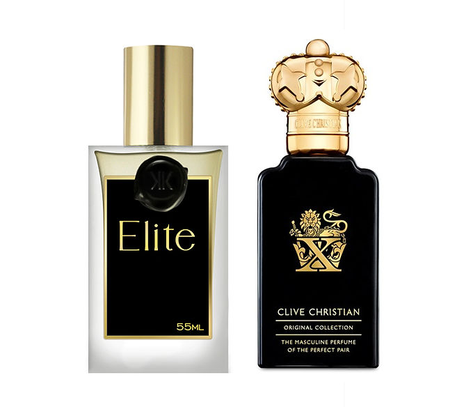 Perfume inspirado em X For Men Clive Christian, uma fragrância que ecoa a singularidade de Clive Christian, inspirada em X For Men, é apreciada por homens e mulheres em todo o mundo por suas notas olfativas cativantes. Este contratipo exótico e misterioso harmoniza o cardamomo, a íris rica e a canela, traduzindo-se em um perfume oriental fougére picante e amadeirado. Criado por Geza Schoen e lançado em 2001, suas notas de topo combinam bergamota, ruibarbo e abacaxi, o coração floresce com jasmim, páprica e íris, e a base se aprofunda com âmbar, styrax, ládano francês, vetiver, cedro da Virgínia, musgo de carvalho, canela e baunilha.
