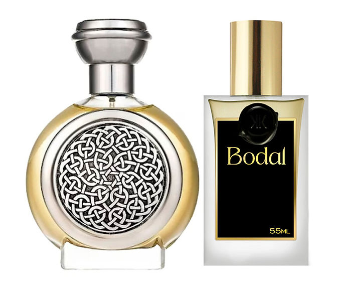 Perfume inspirado em Bodacious Boadicea the Victorious. Uma Obra-Prima Inesquecível de Luxo e Individualidade Oriental. Inspirado na lendária fragrância Bodacious da Boadicea the Victorious, Bodal é uma sinfonia olfativa que traduz poder e sofisticação em cada nota. Criado para os que comandam com presença e elegância, este perfume é um verdadeiro elixir da autoconfiança.