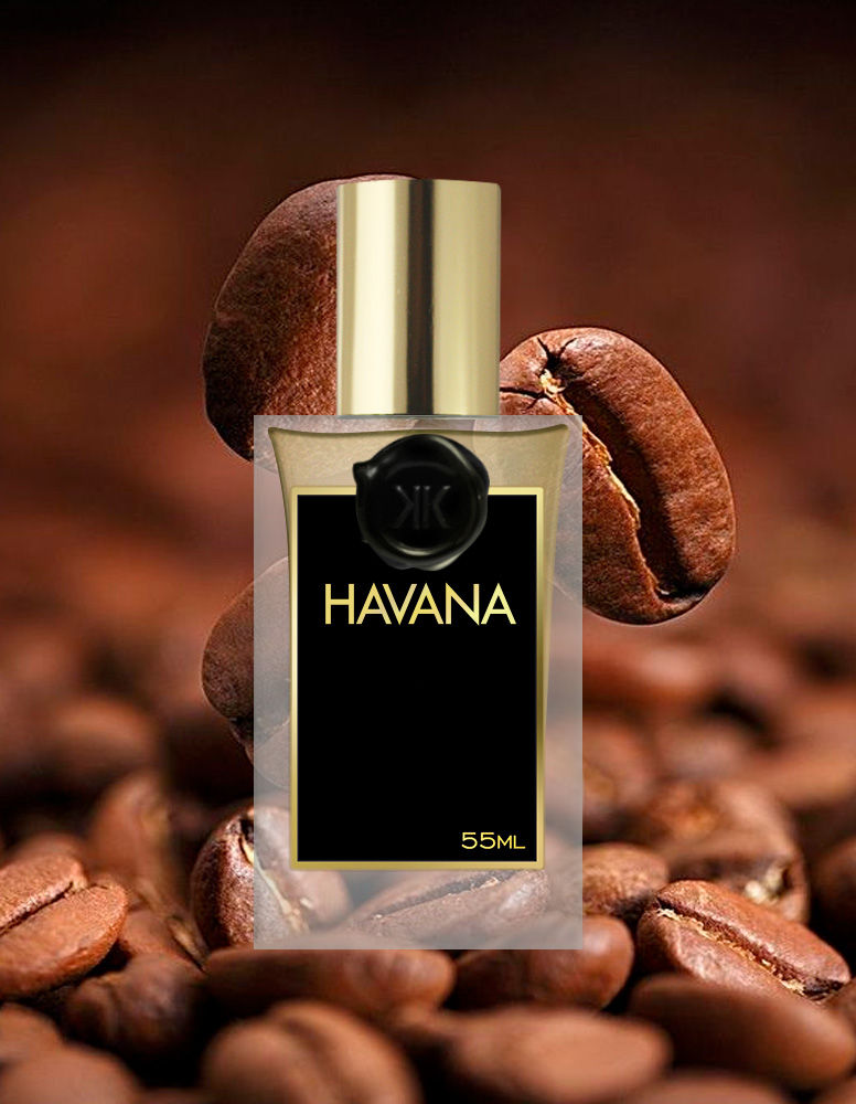O perfume Havana, inspirado em Habana 500 da Renier Perfumes, começa sua jornada com a sensação das ondas do mar e continua seu dia iluminado com o sabor de um autêntico mojito cubano. Após meia hora de frescor, alegria, dança e positividade, nos acomodamos para saborear algumas doses de café cubano, puro, feito com o carinho e a amizade que caracterizam os lares de Havana. Depois, para ter uma vista mais panorâmica da baía, passeamos em um carro americano da década de 50, desfrutando do aroma equilibrado de couro misturado com cedro. Havana, um contratipo inspirado no perfume Habana 500 da Renier Perfumes, é uma viagem pela Havana contemporânea, que ao longo do caminho relembra os primeiros suspiros de vida nesta cidade. Para finalizar essa experiência, nada melhor do que visitar o Tropicana e encerrar o dia com dança e erotismo. Havana, inspirado no perfume Habana 500 da Renier Perfumes, é uma fragrância que evoca nostalgia, fazendo-nos voltar e reviver amores do passado. É uma fragrância com ótima longevidade, mas que nunca se torna opressiva; pelo contrário, é bastante envolvente e convida você a se aproximar e se fundir com sua história!