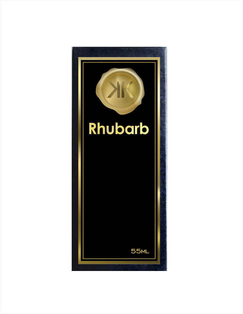 Pertencente às famílias cítrica e frutada, Rhubarbe, inspirado no perfume Rhubarbe Ecarlate da Hermès, destaca-se pela união harmoniosa entre o ruibarbo ácido e as frutas vermelhas doces, complementada por um fundo suave de almíscar branco. Suas notas principais incluem a acidez inicial do ruibarbo, o coração frutado das frutas vermelhas e a base quente do almíscar branco. O resultado é um aroma fresco, vibrante e delicado na pele, perfeito tanto para ambientes formais quanto informais.